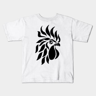 Rooster Art Kids T-Shirt